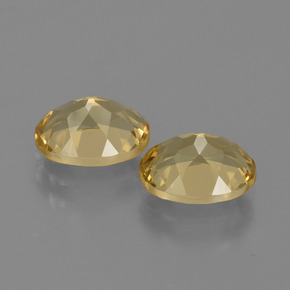 3,69 ct natürliche goldener Goldberyll-Edelsteine, Oval Schliff, VVS