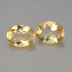 3.29 ct natürliche Golden Goldener Beryll-Edelsteine, Oval Schliff, VVS-VS