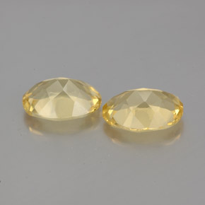  ct natürliche gelber Goldberyll-Edelsteine, Oval Schliff, VVS