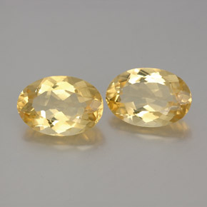 3.08 ct natürliche Gelb Goldener Beryll-Edelsteine, Oval Schliff, VVS