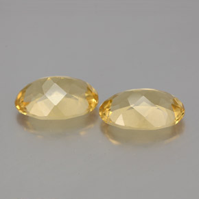 3.08 ct natürliche Gelb Goldener Beryll-Edelsteine, Oval Schliff, VVS