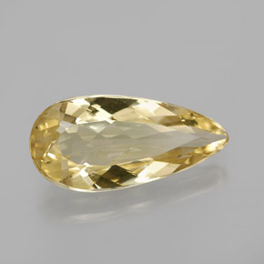 2,66 ctw natürlicher goldener Goldberyll, Birnenform, VS