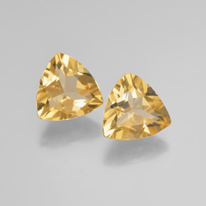  ct natürliche gelber Goldberyll-Edelsteine, Trillion, VVS-VS