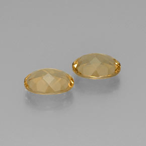  ct natürliche gelber Goldberyll-Edelsteine, Oval Schliff, VVS