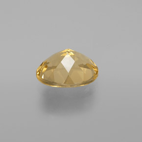 2,29 ctw natürlicher gelber Goldberyll, Oval Schliff, VVS