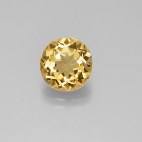 9,17 ctw natürlicher Gelb Goldener Beryll, Rund Schliff, VVS-VS