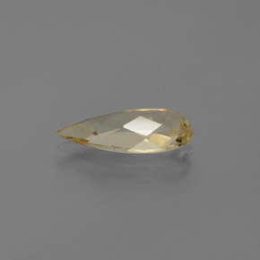 9,17 ctw natürlicher Gelb Goldener Beryll, Birnenform, VVS