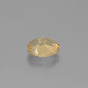 1,72 ctw natürlicher gelber Goldberyll, Oval Schliff, VVS