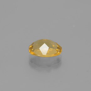 1,83 ctw natürlicher gelber Goldberyll, Oval Schliff, VVS