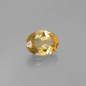 1,60 ctw natürlicher gelber Goldberyll, Oval Schliff, VVS-VS