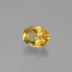 1,62 ctw natürlicher goldener Goldberyll, Oval Schliff, VVS-VS