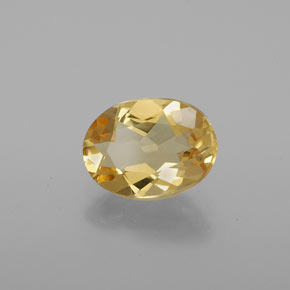 1,35 ctw natürlicher goldener Goldberyll, Oval Schliff, VVS-VS