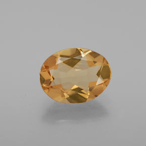 1,46 ctw natürlicher goldener Goldberyll, Oval Schliff, VVS-VS