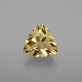 1,35 ctw natürlicher gelber Goldberyll, Trillion, VVS-VS