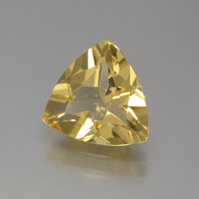 1,28 ctw natürlicher gelber Goldberyll, Trillion, VVS