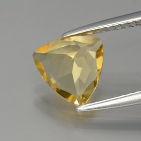 1,28 ctw natürlicher gelber Goldberyll, Trillion, VVS