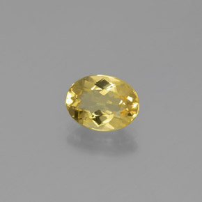 1,12 ctw natürlicher gelber Goldberyll, Oval Schliff, VVS