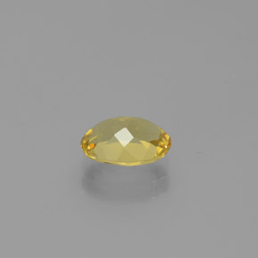 1,12 ctw natürlicher gelber Goldberyll, Oval Schliff, VVS