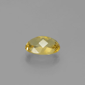 1,62 ctw natürlicher gelber Goldberyll, Oval Schliff, VVS