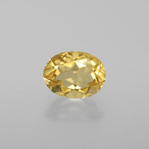 1,15 ctw natürlicher gelber Goldberyll, Oval Schliff, VVS