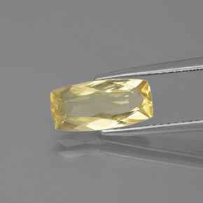 1,75 ctw natürlicher gelber Goldberyll, Kissenschliff, VS
