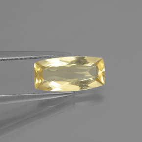1,75 ctw natürlicher gelber Goldberyll, Kissenschliff, VS