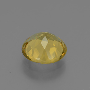 1,40 ctw natürlicher Gold Goldberyll, Rundschliff, VVS