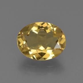 2,04 ctw natürlicher goldener Goldberyll, Oval Schliff, VS