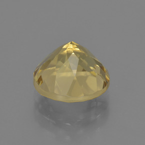 2,06 ctw natürlicher Gold Goldberyll, Rundschliff, VVS