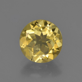 1,67 ctw natürlicher Gold Goldberyll, Rundschliff, VS