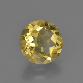 1,67 ctw natürlicher Gold Goldberyll, Rundschliff, VS