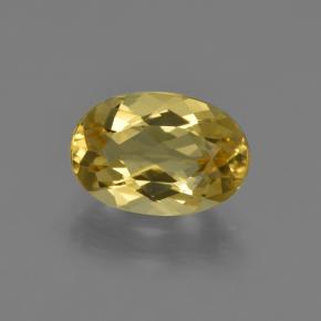 1,80 ctw natürlicher goldener Goldberyll, Oval Schliff, VVS
