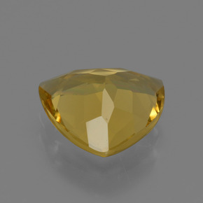 1,90 ctw natürlicher Gold Goldberyll, Trillion, VS