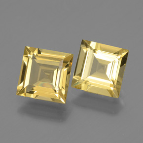  ct natürliche Gold Goldberyll-Edelsteine, Quadrat, VVS-VS