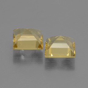  ct natürliche Gold Goldberyll-Edelsteine, Quadrat, VVS-VS
