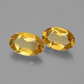3,82 ct natürliche goldener Goldberyll-Edelsteine, Oval Schliff, VVS-VS