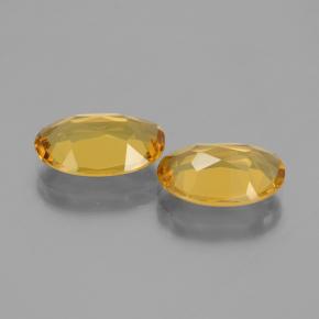 3,82 ct natürliche goldener Goldberyll-Edelsteine, Oval Schliff, VVS-VS