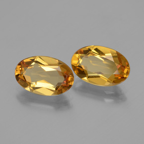  ct natürliche Gold Goldberyll-Edelsteine, Oval Schliff, VVS-VS
