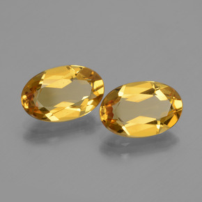 4,05 ct natürliche gelber Goldberyll-Edelsteine, Oval Schliff, VVS-VS