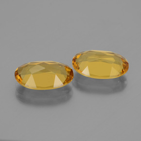 4,05 ct natürliche gelber Goldberyll-Edelsteine, Oval Schliff, VVS-VS