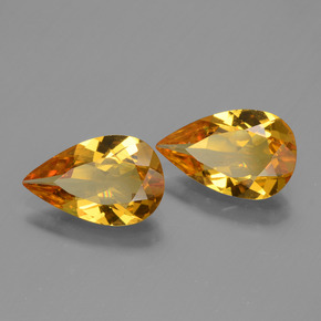  ct natürliche Gold Goldberyll-Edelsteine, Birnenform, VS