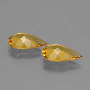 ct natürliche Gold Goldberyll-Edelsteine, Birnenform, VS