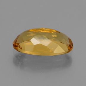 1,74 ctw natürlicher gelber Goldberyll, Oval Schliff, VS