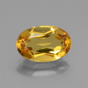 2,29 ctw natürlicher goldener Goldberyll, Oval Schliff, VVS-VS