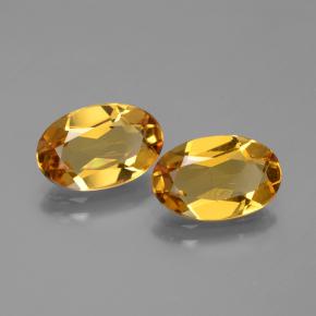 3,67 ct natürliche goldener Goldberyll-Edelsteine, Oval Schliff, VVS-VS