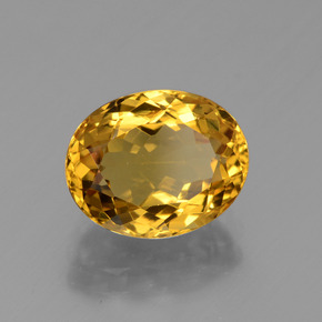 2,73 ctw natürlicher Gold Goldberyll, Oval Schliff, VVS-VS
