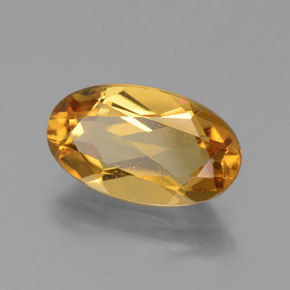 2,50 ctw natürlicher Gold Goldberyll, Oval Schliff, VVS-VS