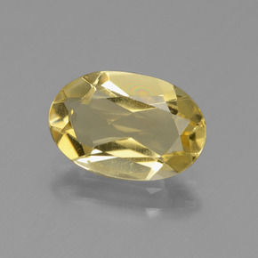1,97 ctw natürlicher gelber Goldberyll, Oval Schliff, VVS-VS
