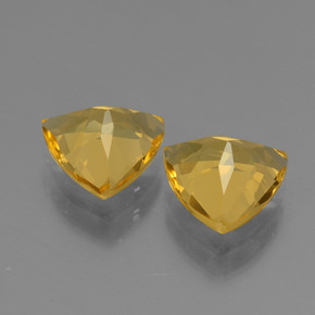  ct natürliche Gold Goldberyll-Edelsteine, Trillion, VVS