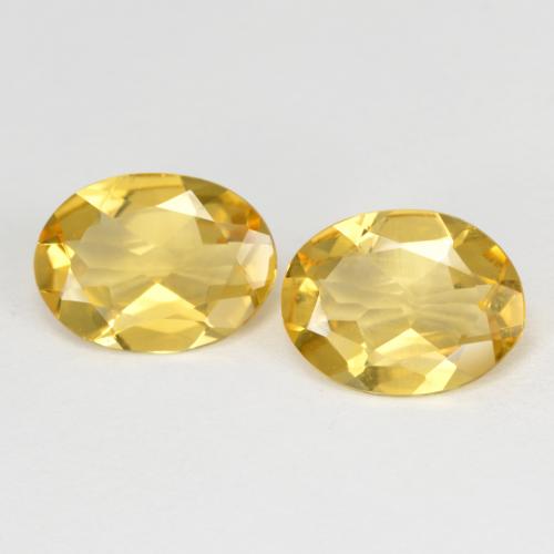 2.68 ct natürliche Golden Goldener Beryll-Edelsteine, Oval Schliff, VVS-VS